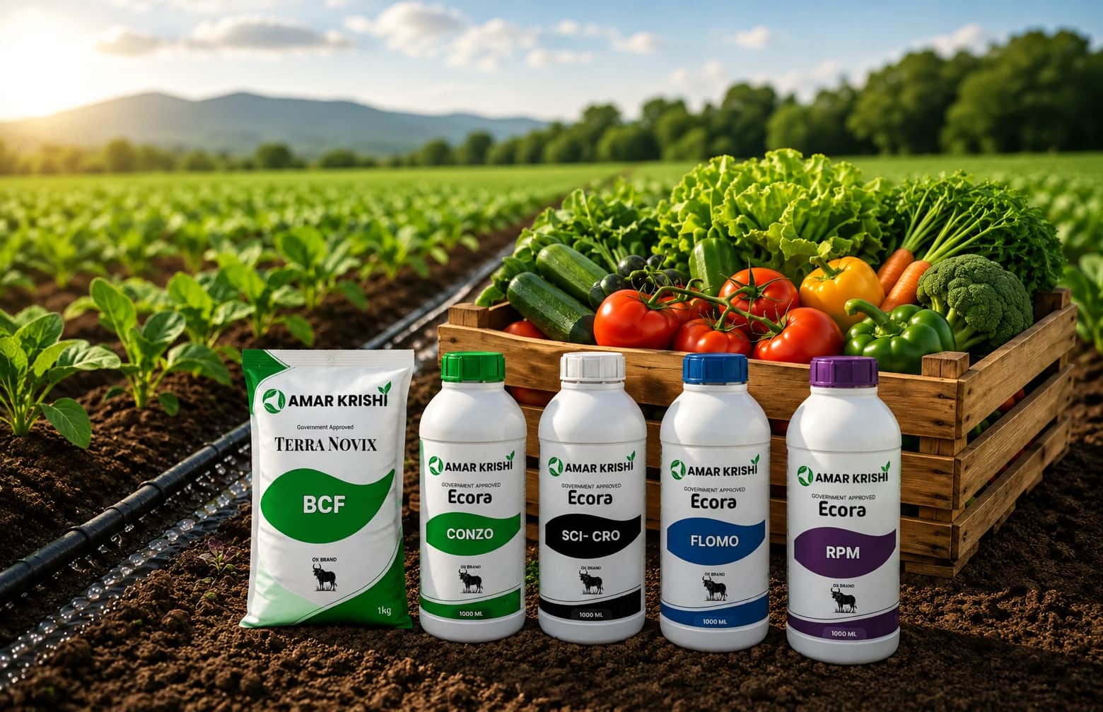 Vegetable farming solutions and products