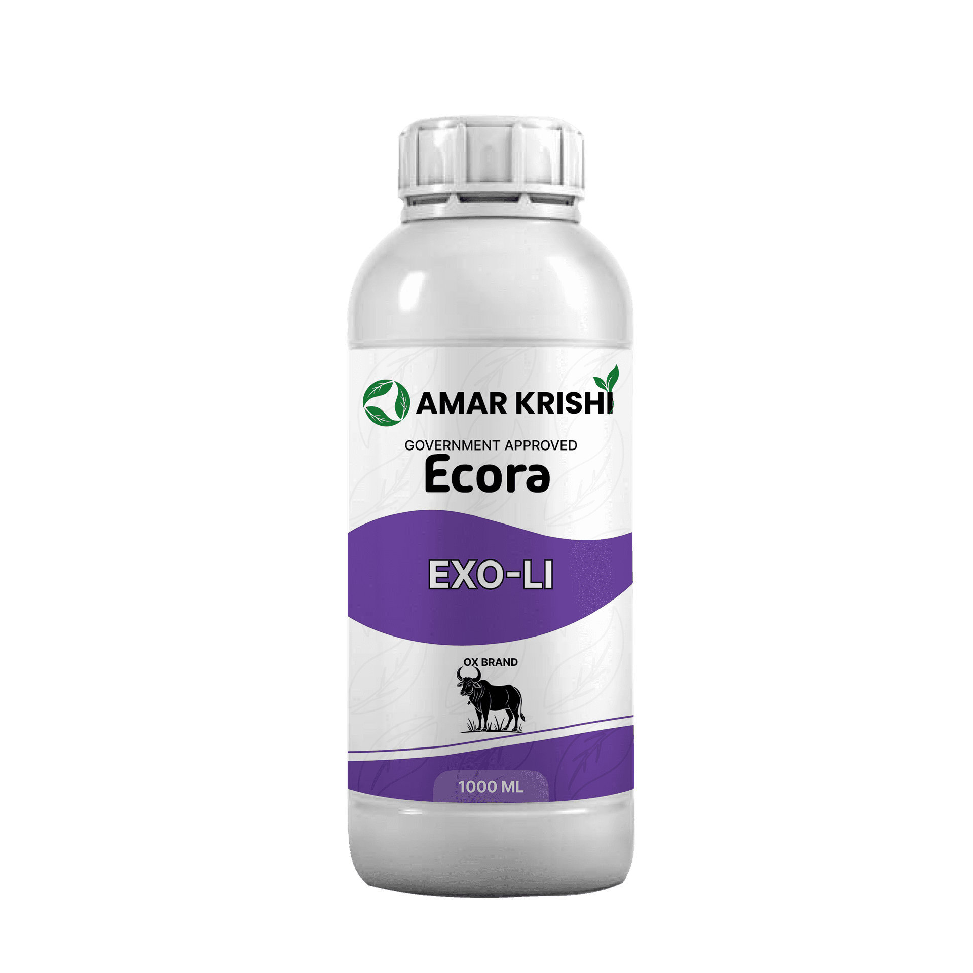 Exo-Li liquid phosphorus and potash solubilizer bottle