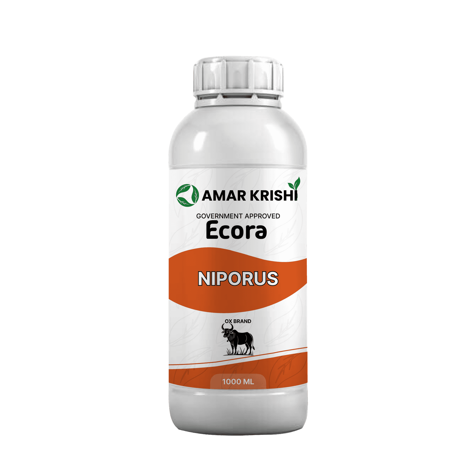 Niporus liquid bio-fertilizer bottle