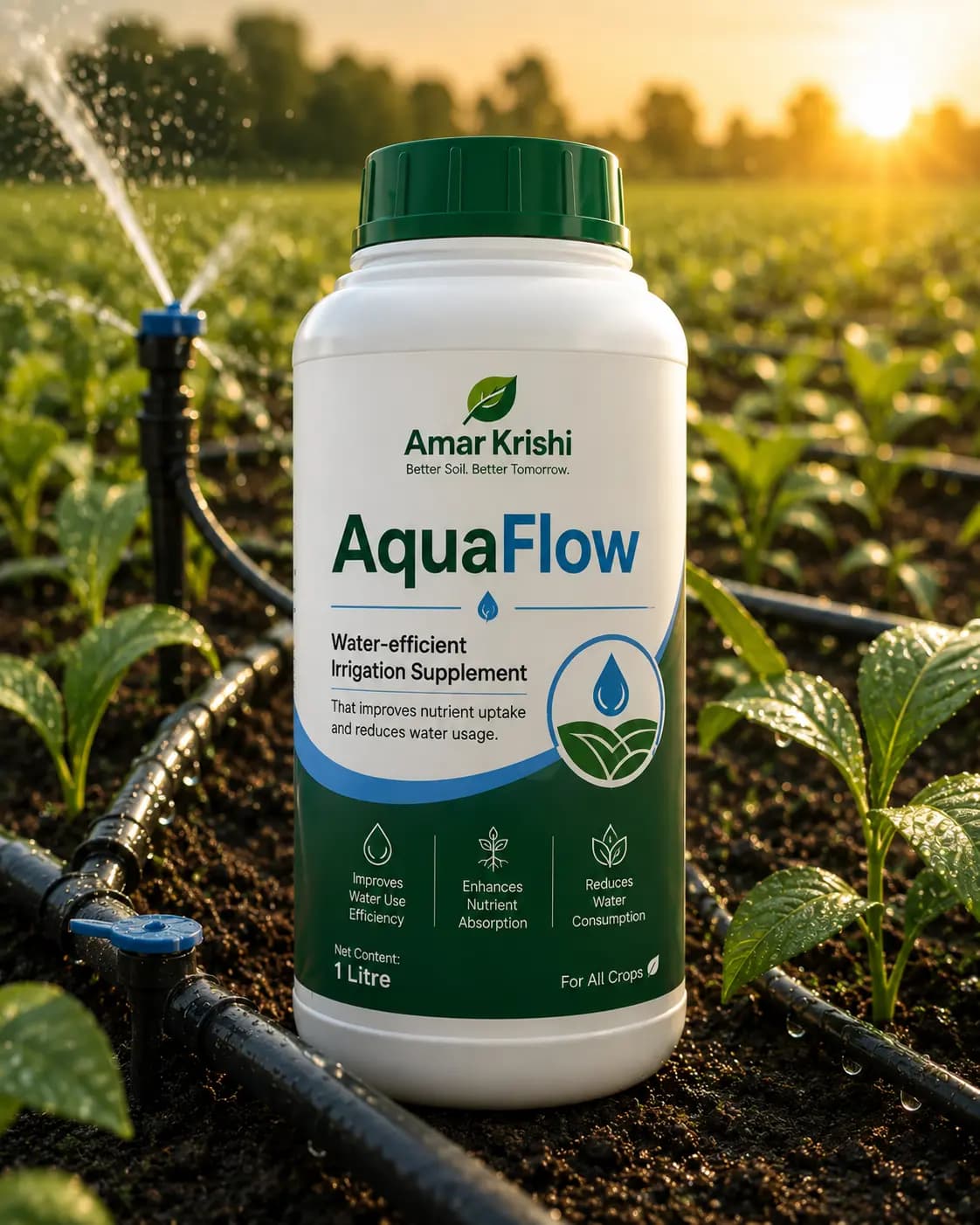 AquaFlow irrigation aid product